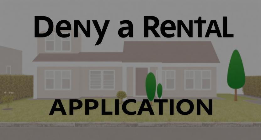 How to Deny a Rental Application From A Prospective Tenant?